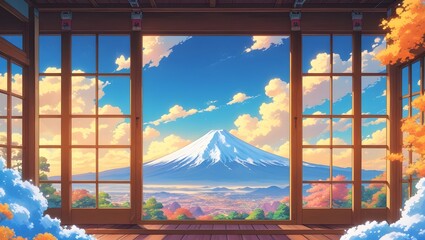  fuji anime bedroom
