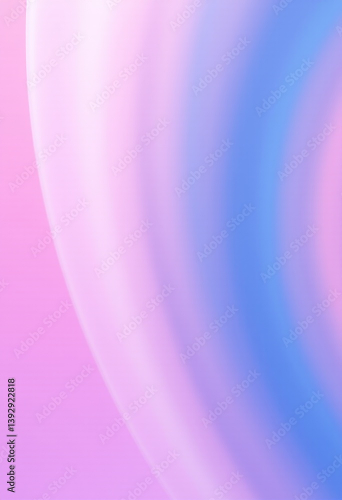 Aufkleber a pink and blue background with wavy lines, creating a soft and dreamy atmosphere the colors blend t
