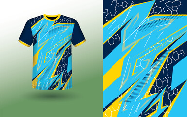 Print jersey, T-shirt Sport Design Template, T-shirt Mockup Abstract Grunge Sport Jersey Design For Cricket, Football Soccer, Racing, Sports, Running Soccer Jersey. Uniform Front View

template, vecto