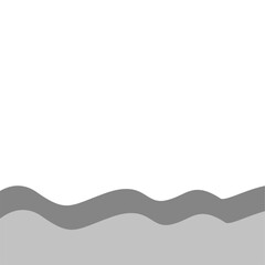 Lower page border gray color