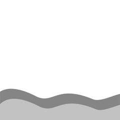 Lower page border gray color