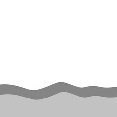 Lower page border gray color