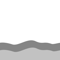 Lower page border gray color