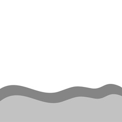 Lower page border gray color