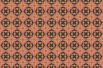 Seamless Tile Geometric Wallpaper Shape Symmetric Art Perspective Template Textile Graphic Fabric Visual Luxury Texture Endless Design Interior Digital Background Cloth Decoration Fashion Pattern.