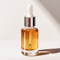 Amber serum dropper bottle