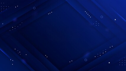 Bright Navy Blue Dynamic Abstract Background with Diagonal Lines