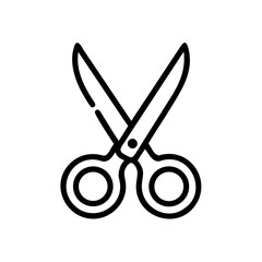 Scissors Icon for Creativity and Crafting Topics