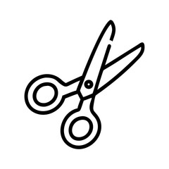 Scissors Icon for Creativity and Crafting Topics