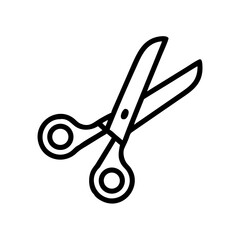 Scissors Icon for Creativity and Crafting Topics