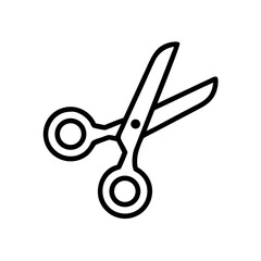 Scissors Icon for Creativity and Crafting Topics