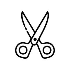 Scissors Icon for Creativity and Crafting Topics