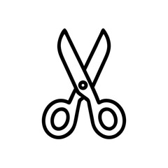 Scissors Icon for Creativity and Crafting Topics