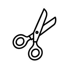 Scissors Icon for Creativity and Crafting Topics