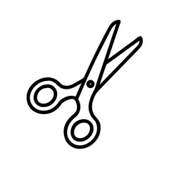 Scissors Icon for Creativity and Crafting Topics