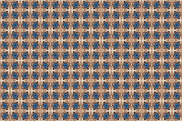 Seamless Tile Geometric Wallpaper Shape Symmetric Art Perspective Template Textile Graphic Fabric Visual Luxury Texture Endless Design Interior Digital Background Cloth Decoration Fashion Pattern.