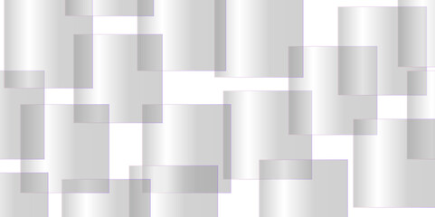 Abstract background with cubes. Modern geometric background. White ceramic brick tile.