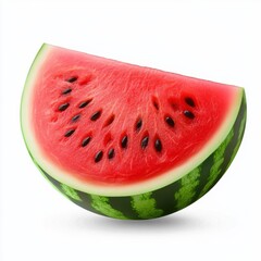 watermelon isolated on white background