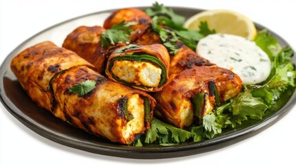 grilled chicken wings