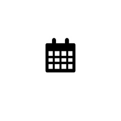 Calendar icon flat vector design