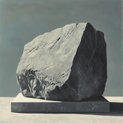 stone on the rocks