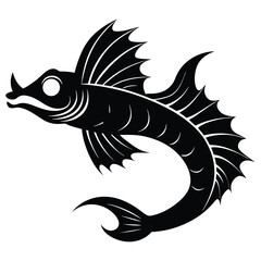 a dragongfish vector 
