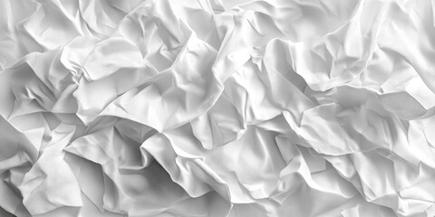 Bed White Sheets Close Up