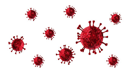 Red coronavirus covid medical virus pandemic disease outbreak healthcare