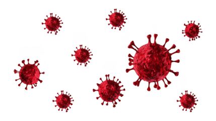 Red coronavirus covid medical virus pandemic disease outbreak healthcare