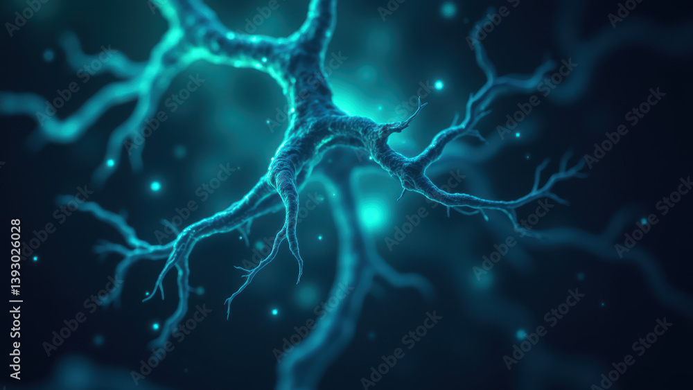 Aufkleber vagus nerve stimulation - advanced neuronal network visualization