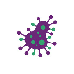 Microscopic Marvel: A vibrant illustration showcases the intricate structure of a virus, highlighting the beauty and complexity within the realm of microscopic life.