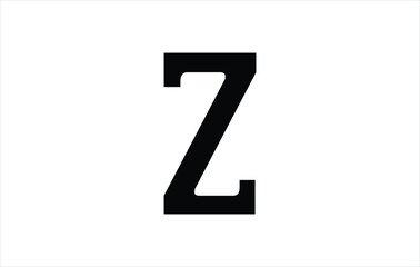 Elegant Letter Z logo Vector Template Initial Letter Z Logo Design. Creative And Modern Z logo