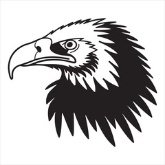 Vector Vulture Icon for Nature, Raptors, and Environmental Designs