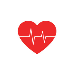 Vital Pulse: A striking representation of a beating heart, vividly illustrating the essence of life and health, a simple yet powerful visual metaphor.