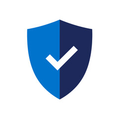 Shield of Assurance: A clean and striking shield design, symbolizing protection, security, and the guarantee of safety. Embodying trust and reliability.