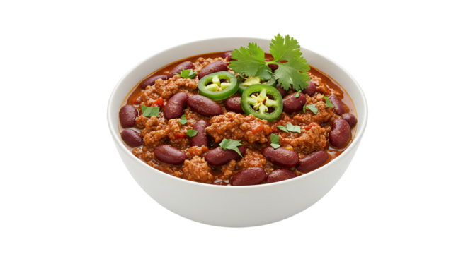 Delicious and nutritious bean salad with fresh vegetables and herbs