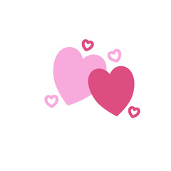 Heart on Valentine's Day