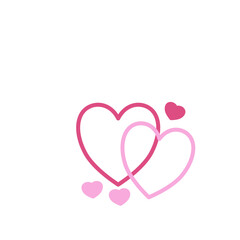 Heart on Valentine's Day