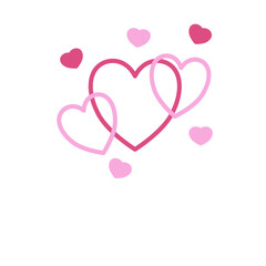 Heart on Valentine's Day