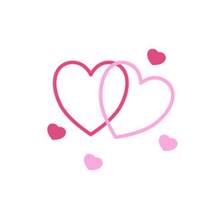 Heart on Valentine's Day