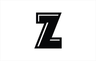 Fototapeta premium Creative And Modern Z logo. Elegant Letter Z logo Vector Template. .