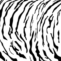 Predatory, dynamic, wild and energetic pattern associated with the natural power of the tiger. Seamless pattern with tiger stripes. Tiger pattern. Camouflage effect. Tiger coloring.