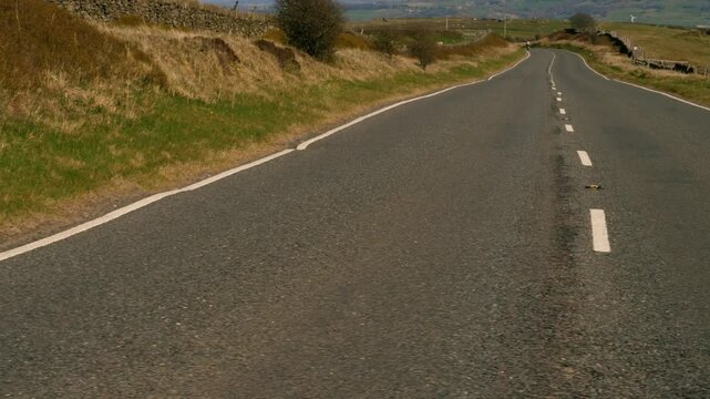 Empty road highway road in middle of nowhere