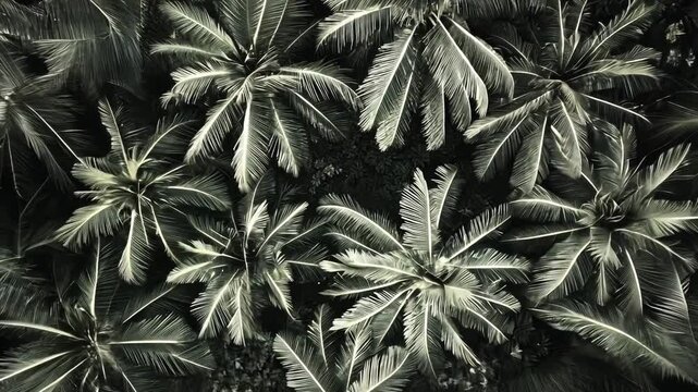 Palm Trees Silhouette