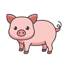 cartoon pig cartoon