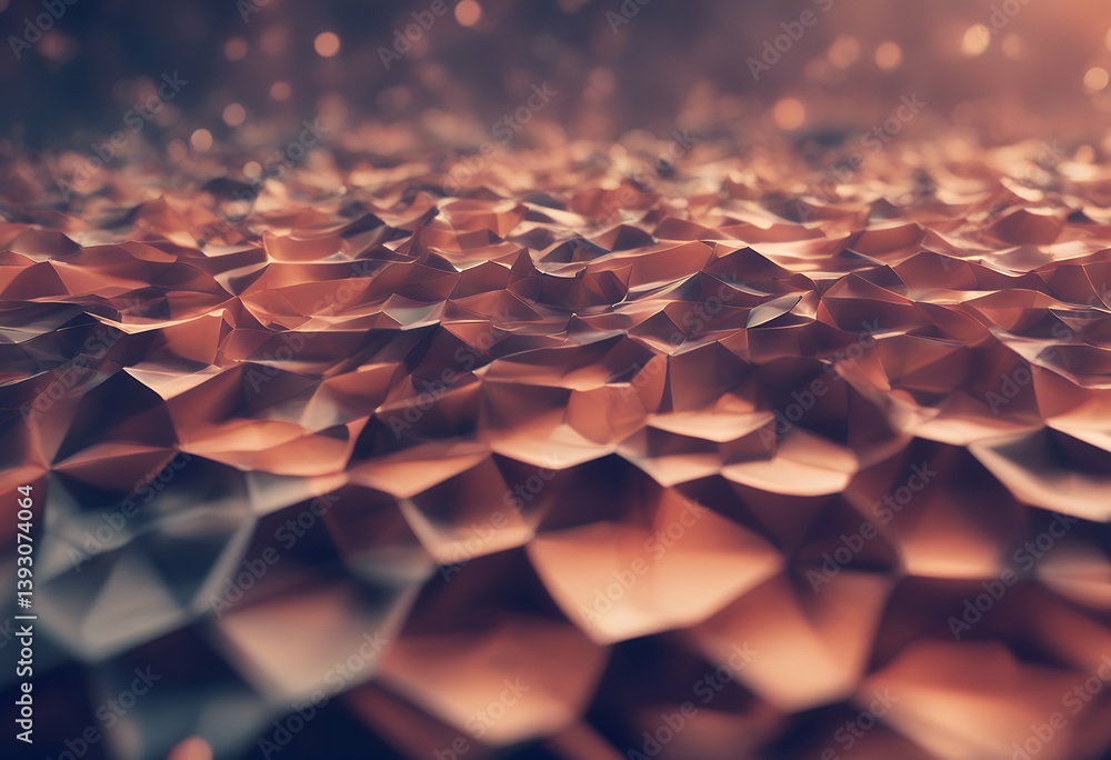 Poster dots background abstract poly low connecting lines biotechnology concept digital datum pattern innov