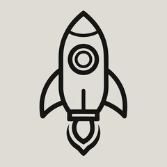 rocket vector illustration