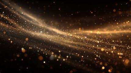 Obraz premium 輝くパーティクル背景イメージ