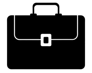 Briefcase Silhouette Vector Design, Briefcase SVG, Briefcase Icon