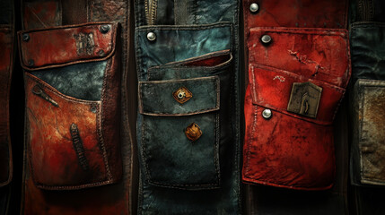 hands with an empty wallet on a white background